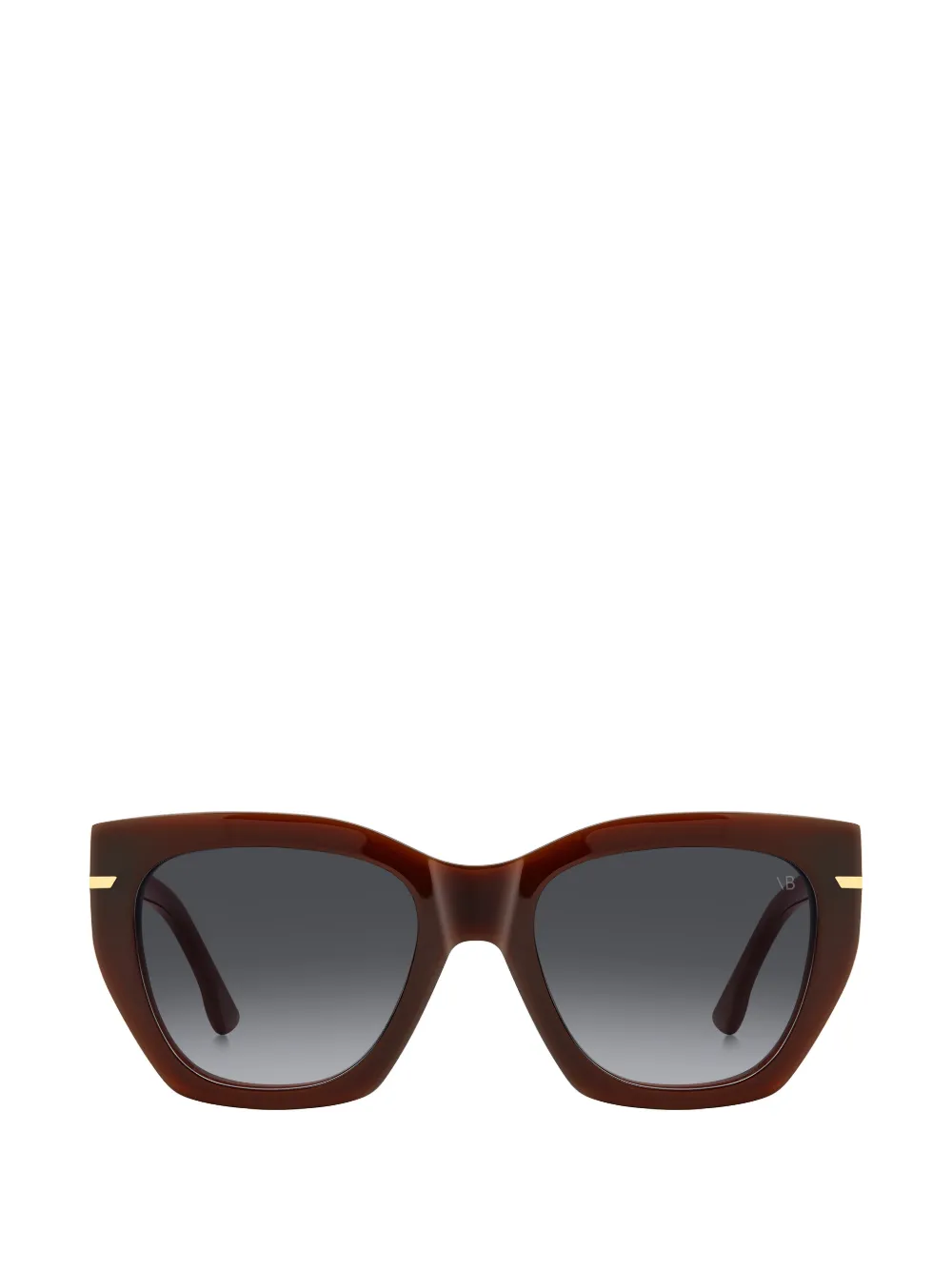 Victoria Beckham Eyewear Zonnebril met cat-eye montuur Bruin