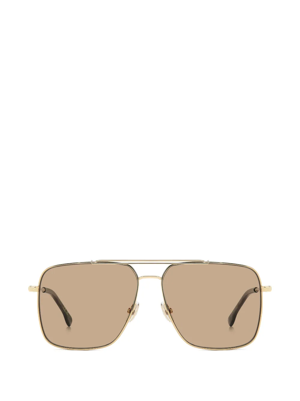 Victoria Beckham Eyewear Zonnebril met geometrisch montuur Goud