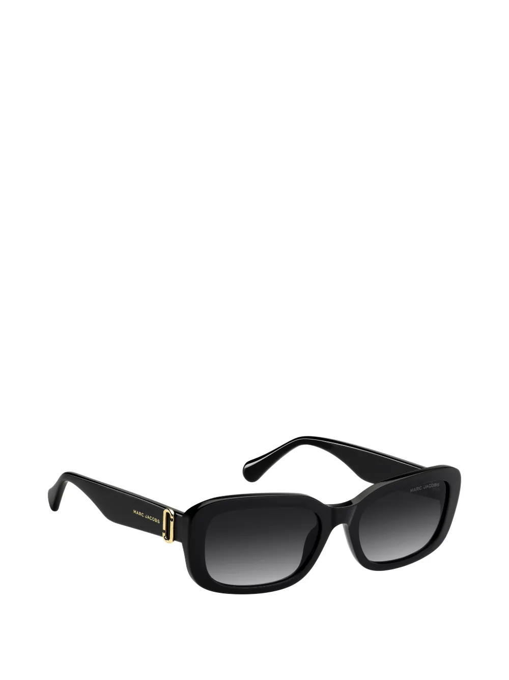 Marc Jacobs Eyewear Zonnebril met rechthoekig montuur Zwart