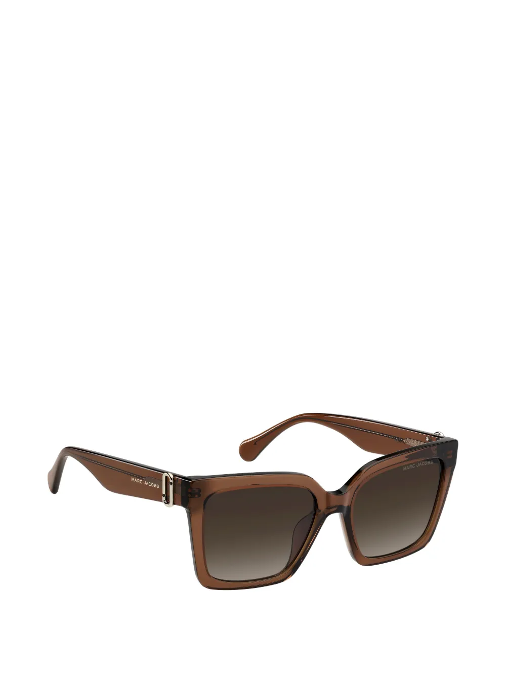 Marc Jacobs Eyewear J Link zonnebril met vierkant montuur Bruin