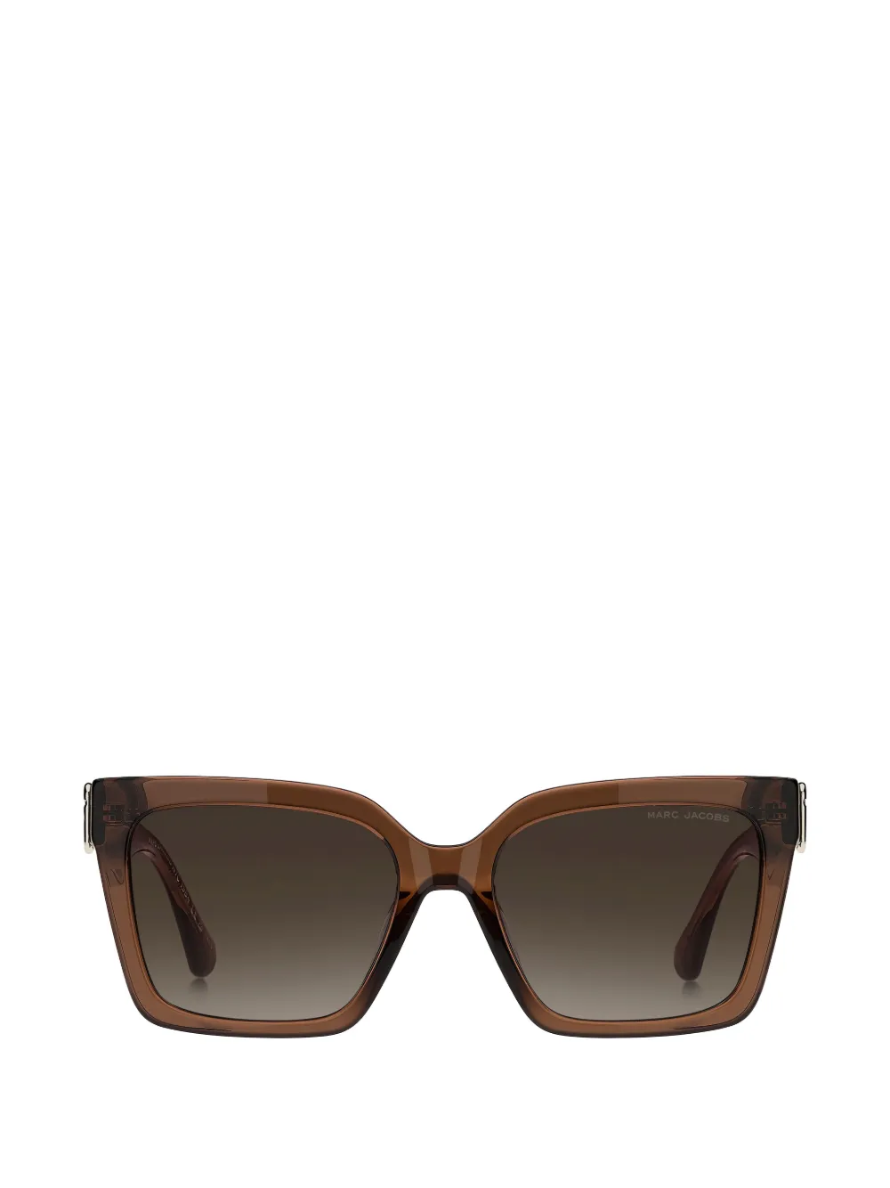 Marc Jacobs Eyewear J Link zonnebril met vierkant montuur Bruin