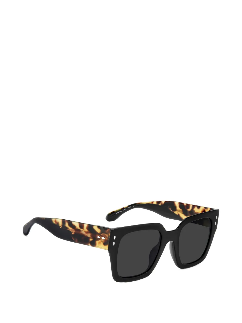Isabel Marant Eyewear Zonnebril met vierkant montuur Zwart