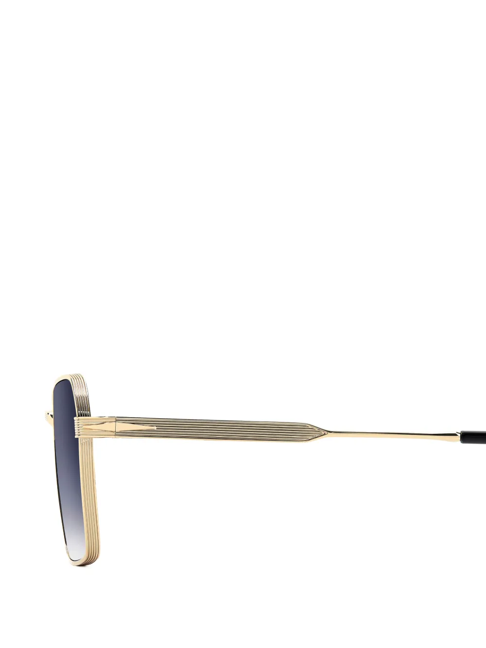 Eyewear by David Beckham Zonnebril met geometrisch montuur Goud