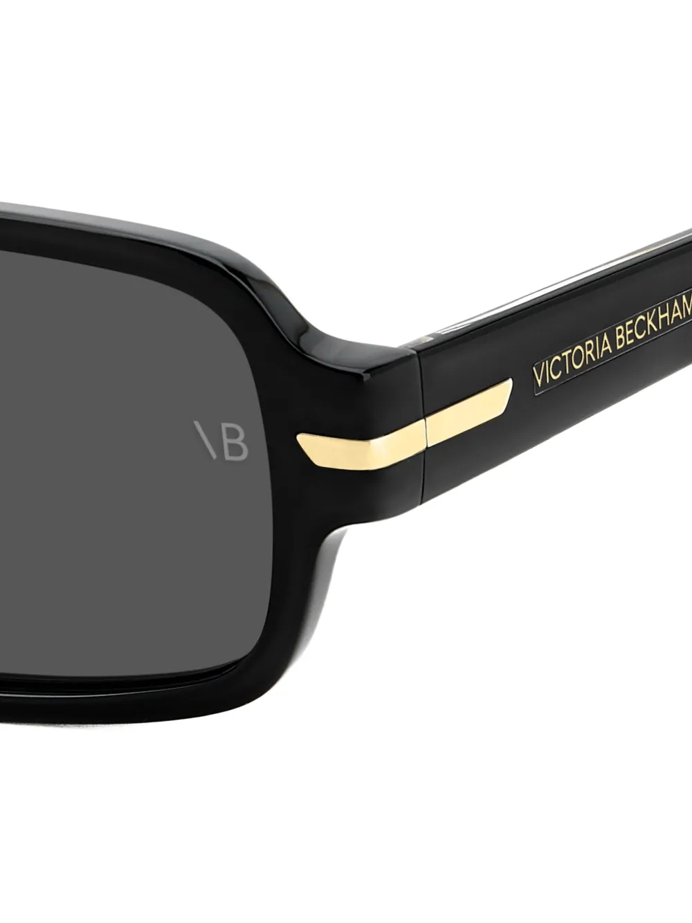 Victoria Beckham Eyewear rectangle-frame sunglasses Zwart
