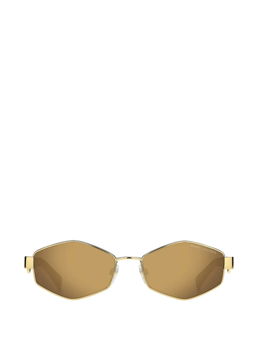 Marc Jacobs Eyewear geometric-frame chain-link sunglasses Goud