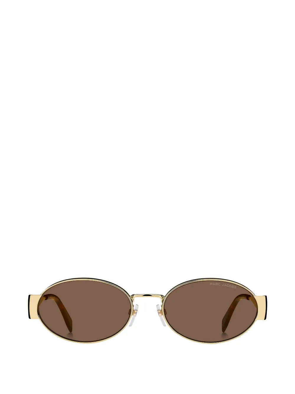 Marc Jacobs Eyewear Zonnebril met ovalen montuur Goud
