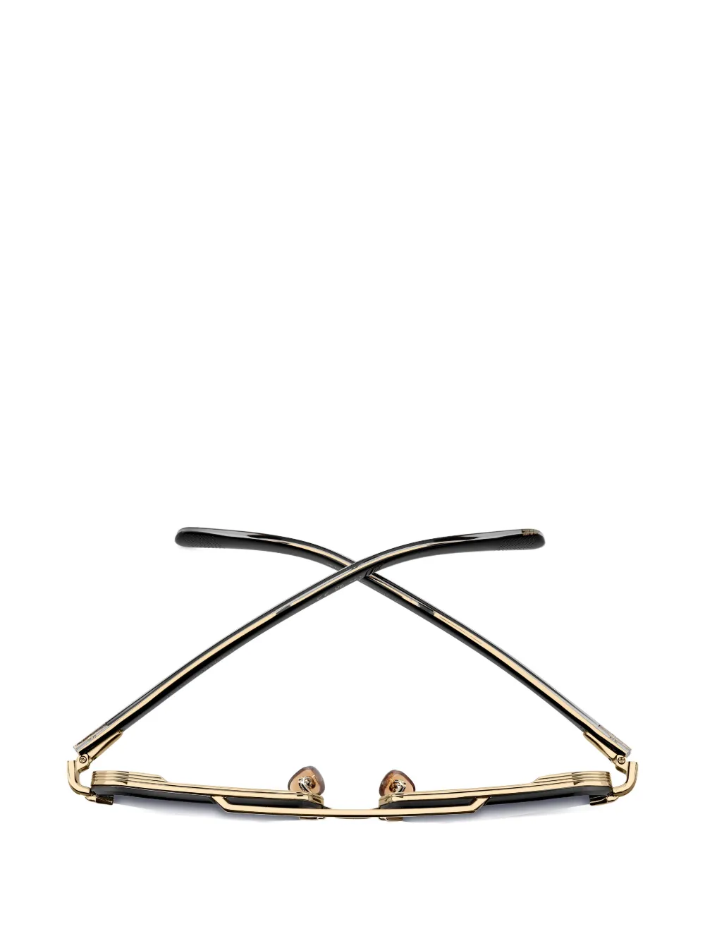 Eyewear by David Beckham Zonnebril met randloos geometrisch montuur Goud