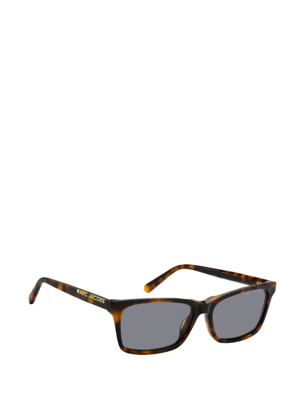 Marc Jacobs Eyewear Zonnebril met rechthoekig montuur Bruin
