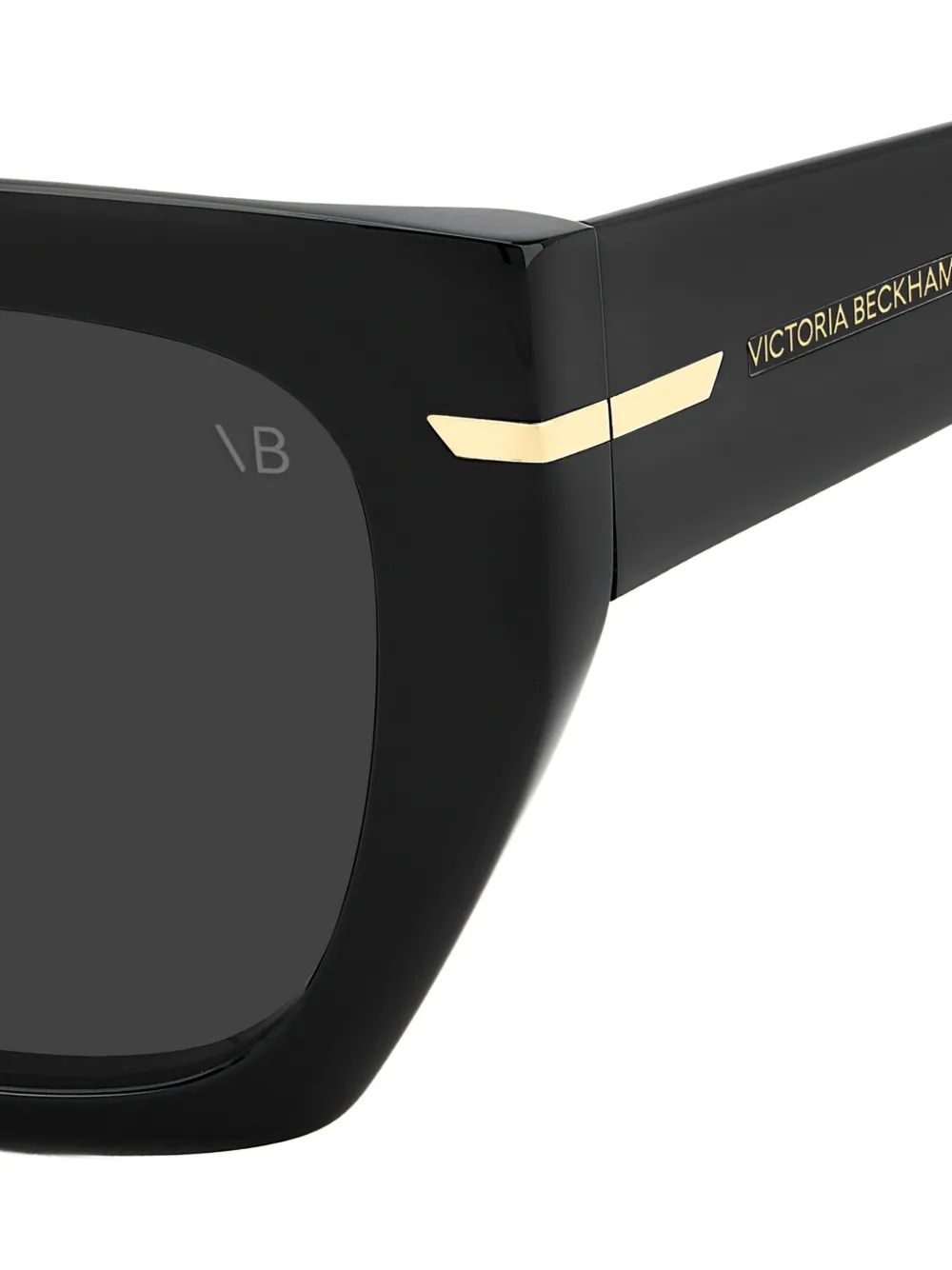 Victoria Beckham Eyewear Zonnebril met cat-eye montuur Zwart