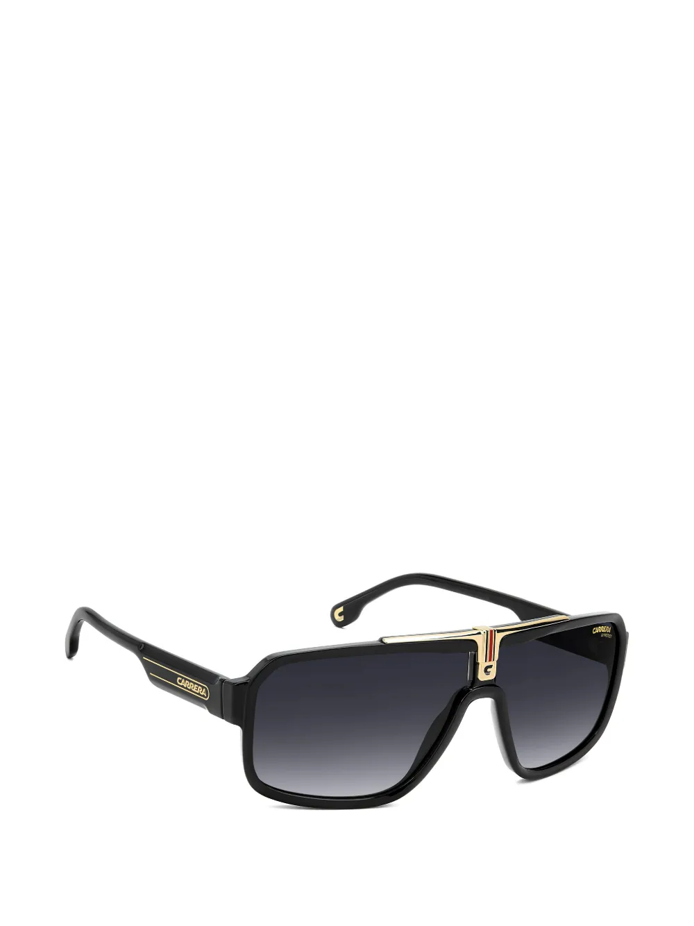 Carrera 1091 S zonnebril met geometrisch montuur Zwart