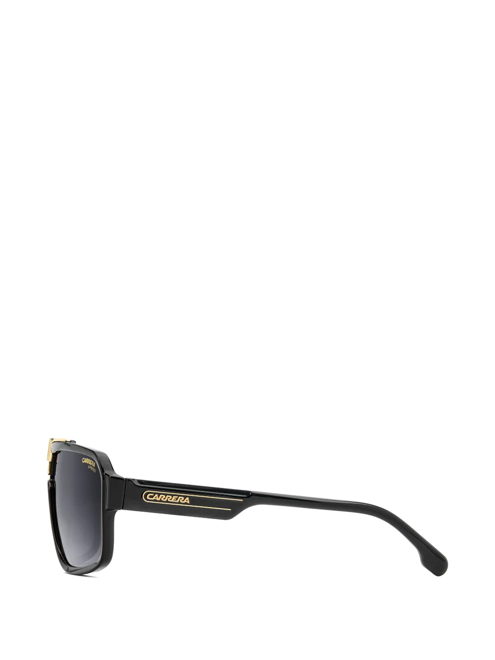 Carrera 1091 S zonnebril met geometrisch montuur Zwart