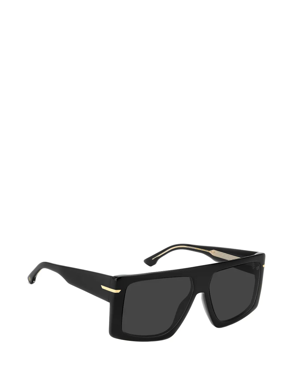 Victoria Beckham Eyewear Zonnebril met geometrisch montuur Zwart