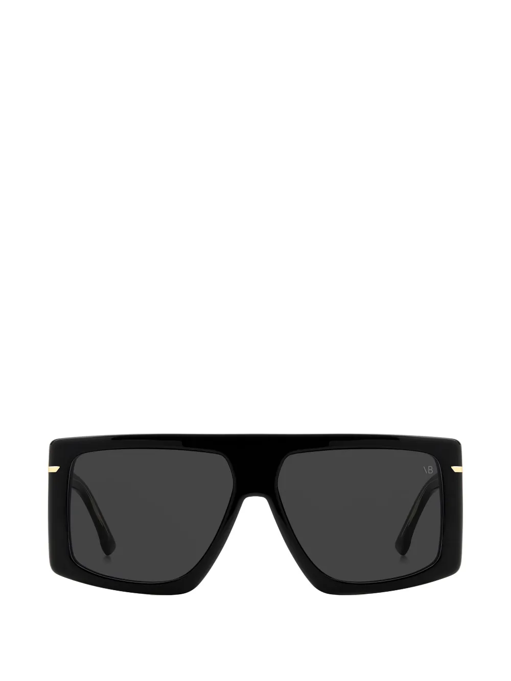 Victoria Beckham Eyewear Zonnebril met geometrisch montuur Zwart