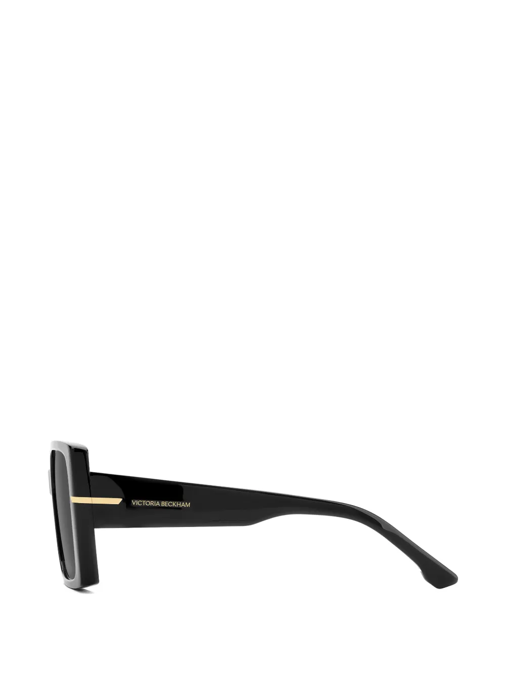 Victoria Beckham Eyewear Zonnebril met vierkant montuur Zwart