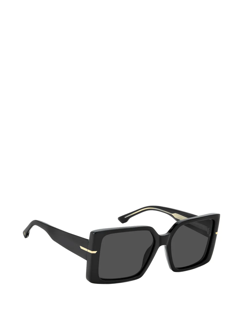Victoria Beckham Eyewear Zonnebril met vierkant montuur Zwart
