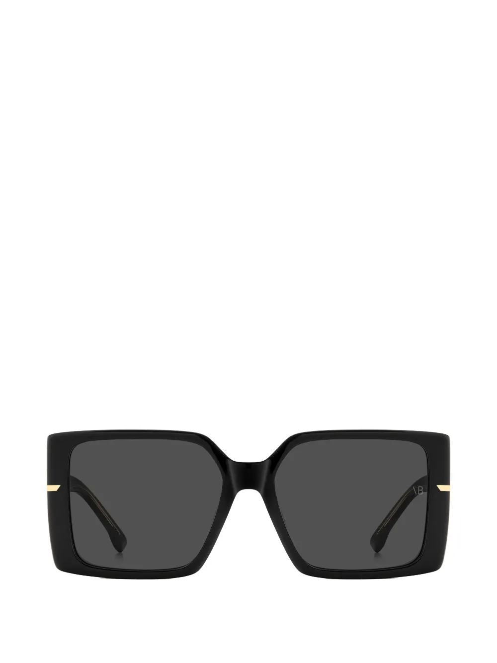 Victoria Beckham Eyewear Zonnebril met vierkant montuur Zwart