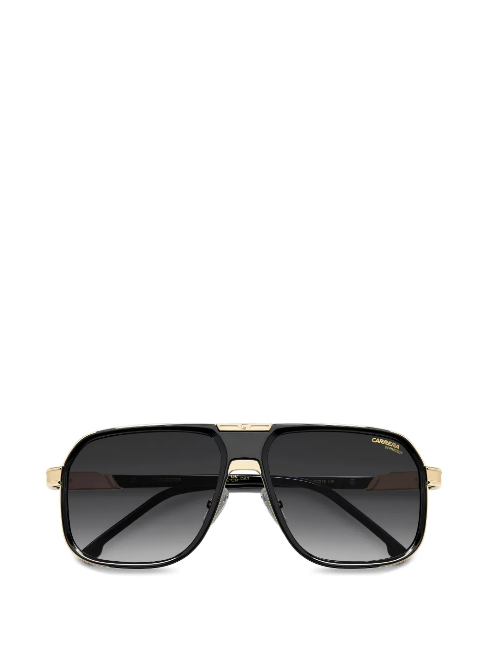 Carrera 1090 S zonnebril met geometrisch montuur Zwart
