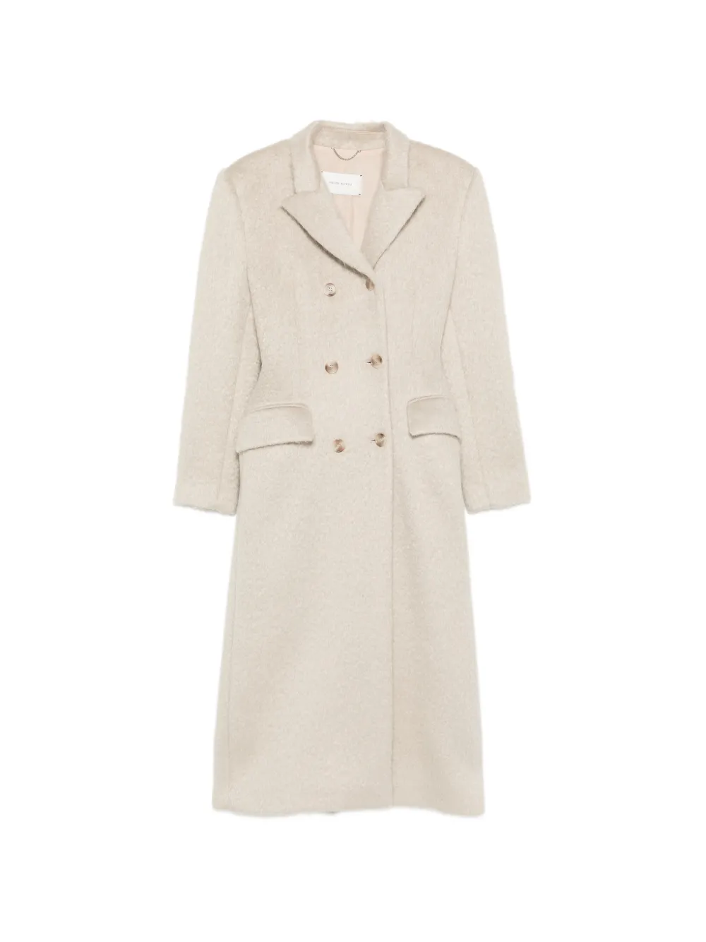 Magda Butrym double-breasted coat - Nude