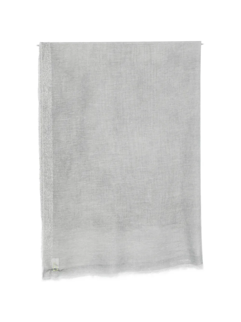 Faliero Sarti Diamante frayed scarf - Grau