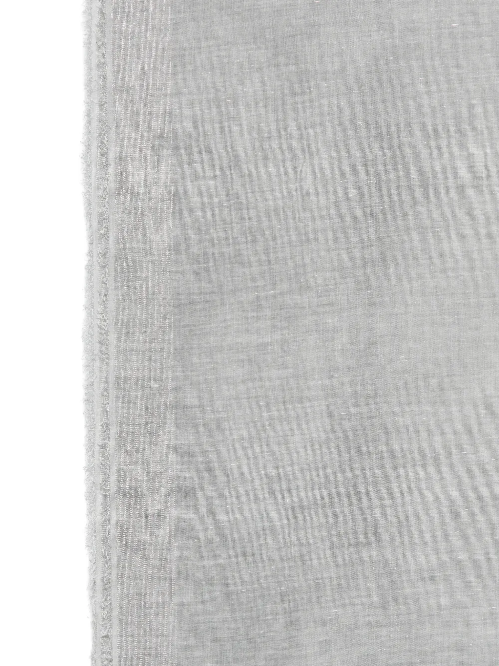 Faliero Sarti Diamante frayed scarf Grijs