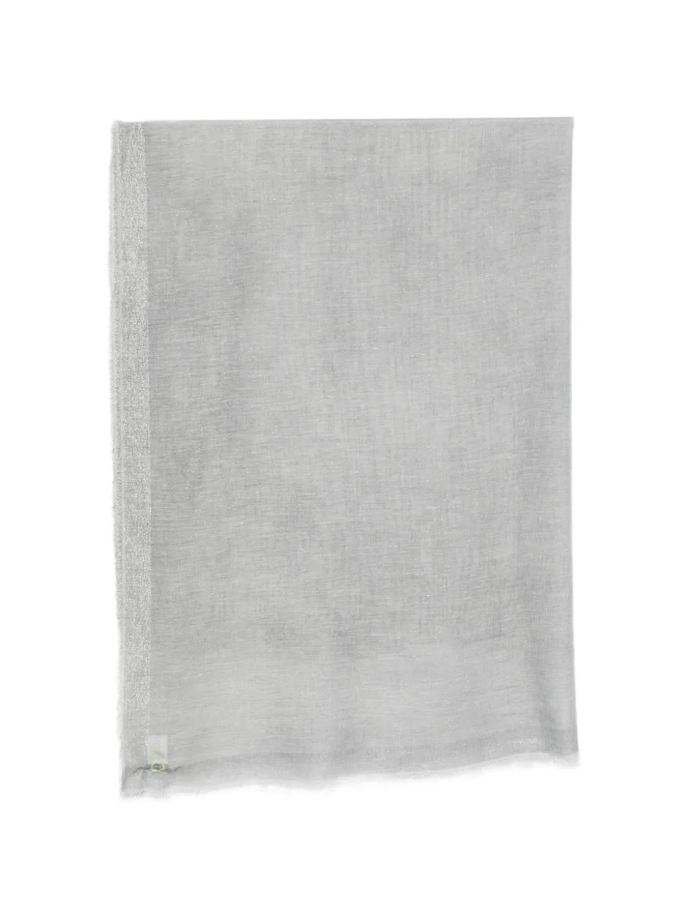 Faliero Sarti Diamante frayed scarf Grijs
