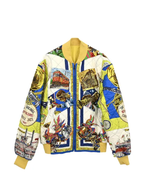 Hermès Pre-Owned 1980s reversible bomber jacket