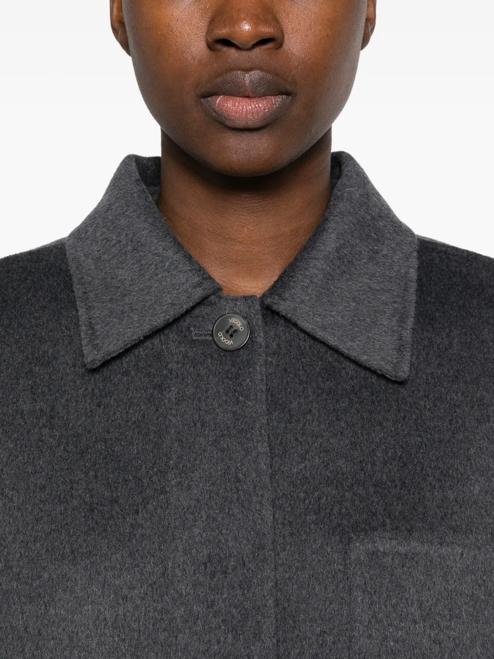 Vicolo Patch-pocket Jacket In Blue