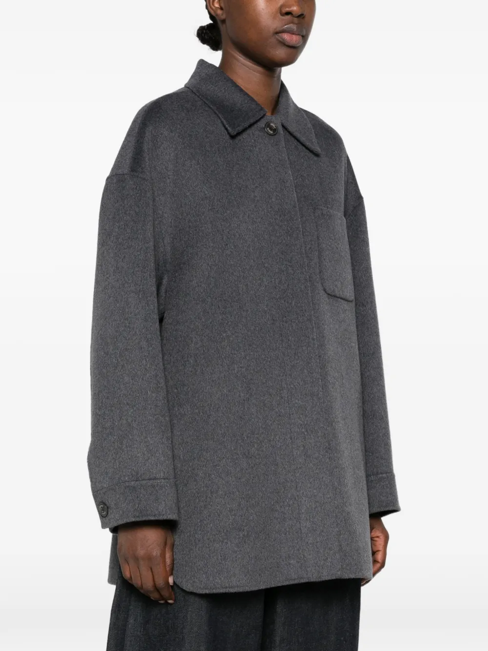 Vicolo Patch-pocket Jacket In Blue