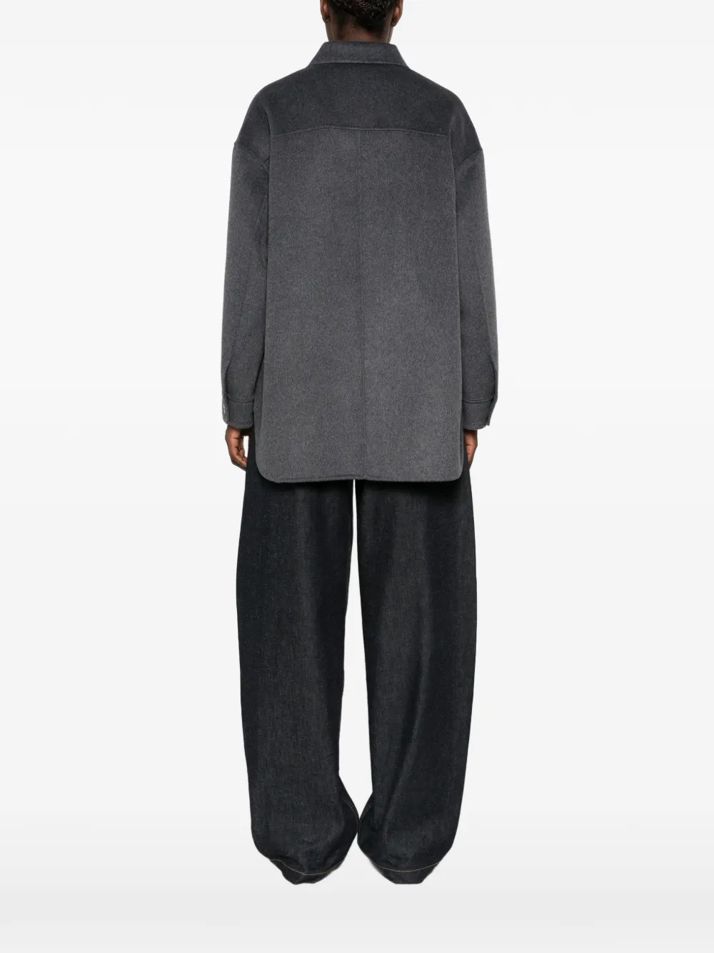 Vicolo Patch-pocket Jacket In Blue
