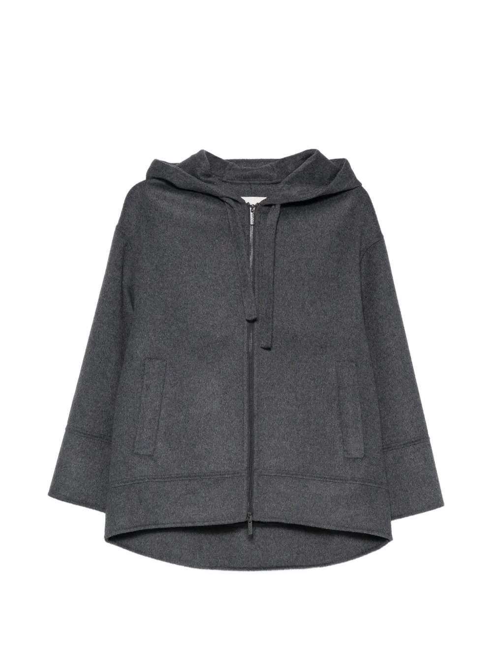 Vicolo Hooded Zip-up Jacket In Gray