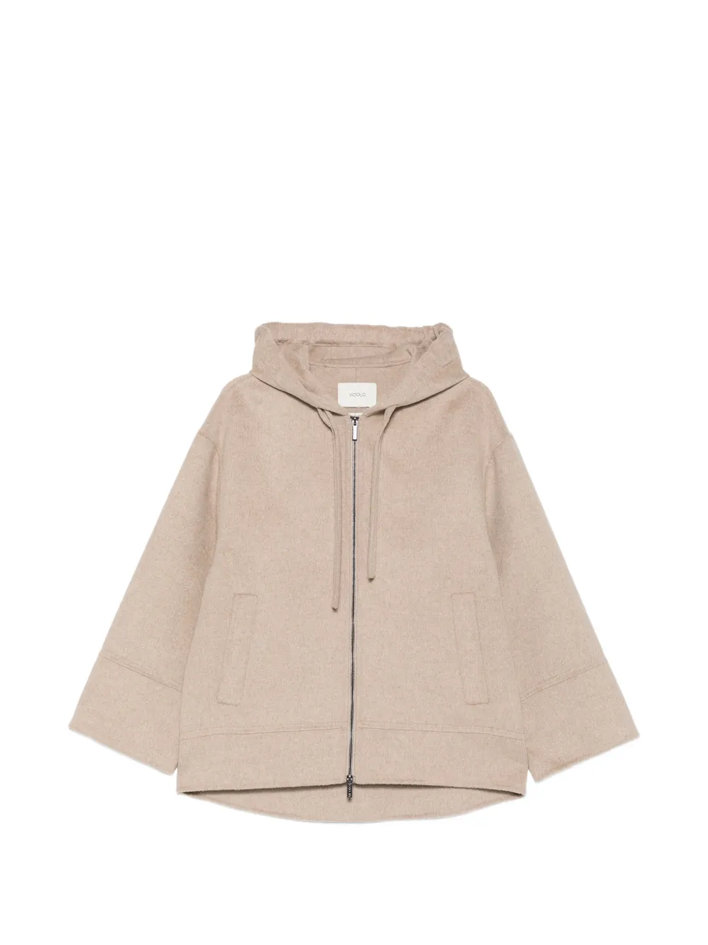 Vicolo Hooded-neck Jacket In Pink