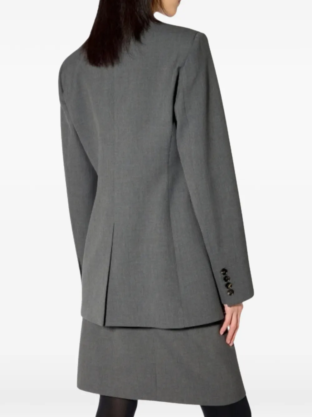 Liviana Conti double-breasted blazer Grijs