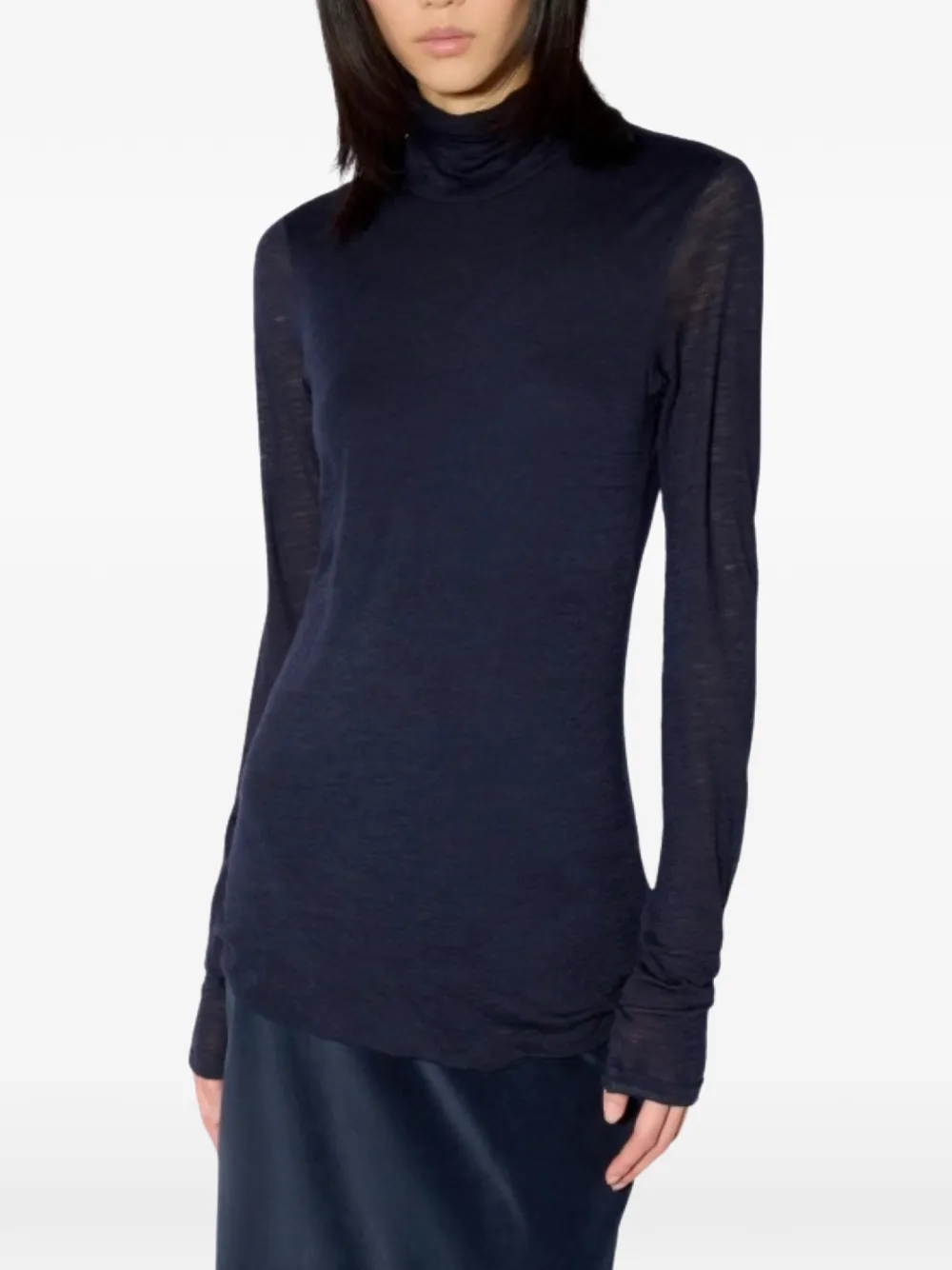 Liviana Conti Ginevra long-sleeve T-shirt Blauw