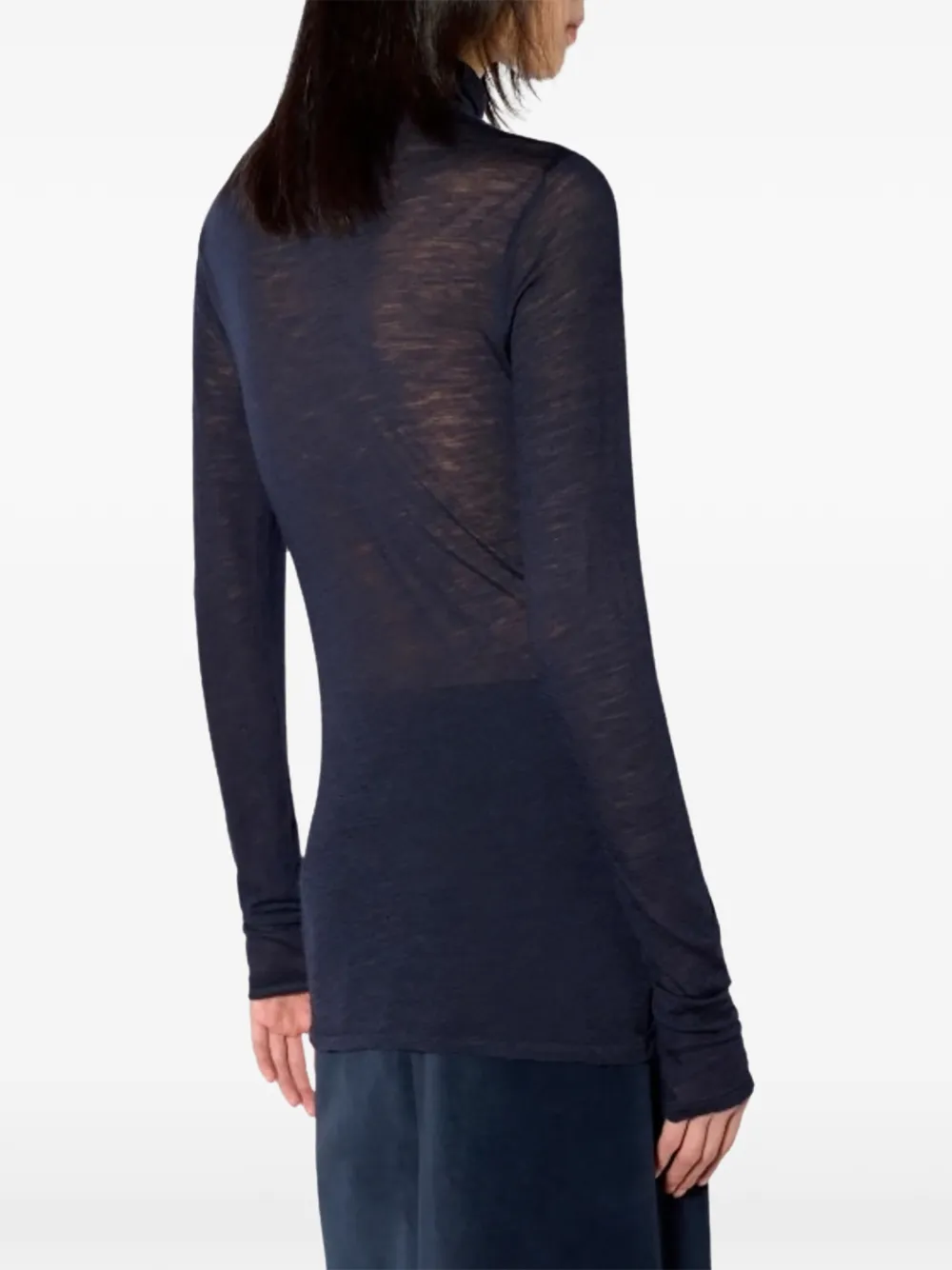 Liviana Conti Ginevra long-sleeve T-shirt Blauw