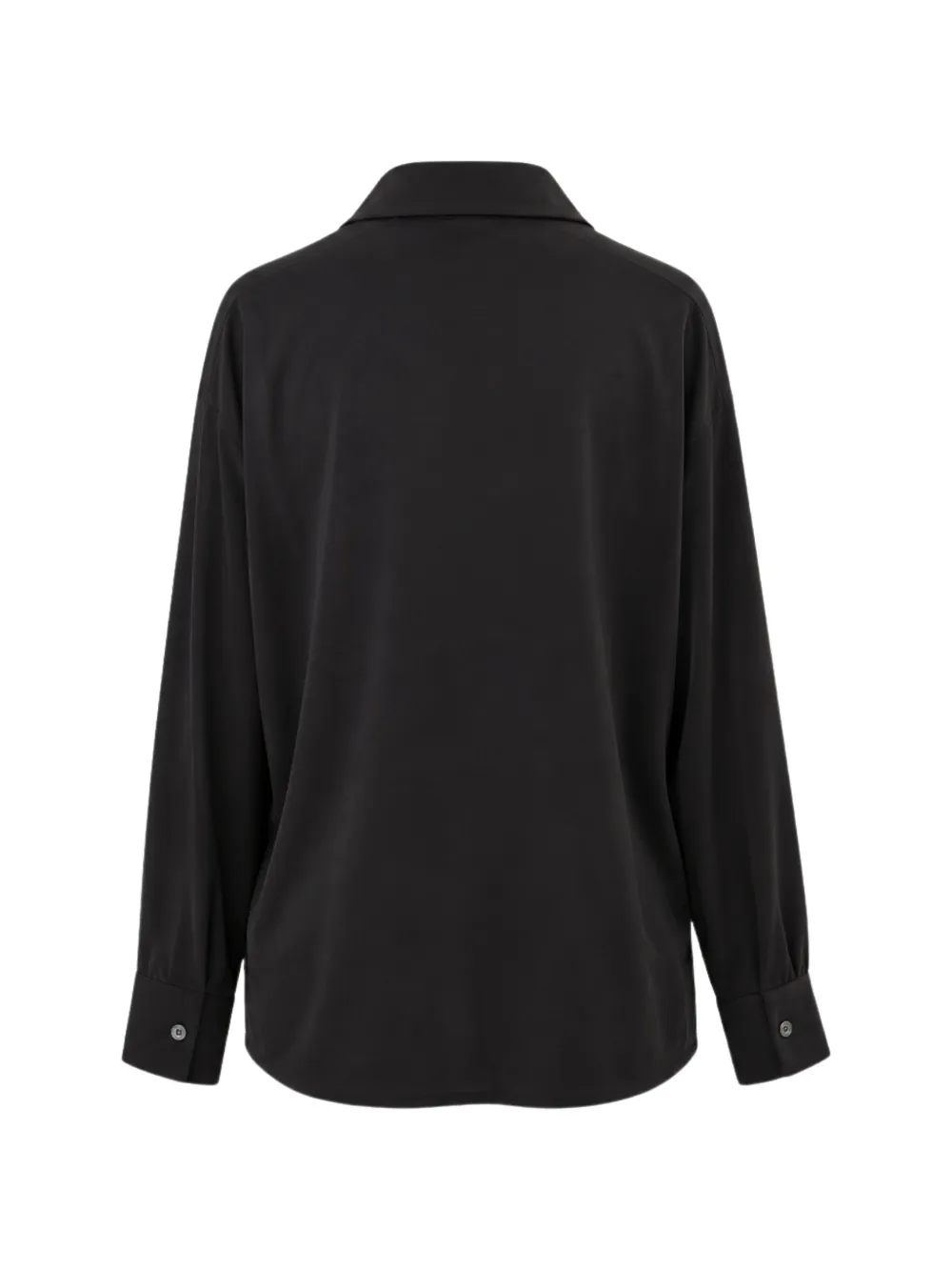 Liviana Conti Clotilde button-down long-sleeve shirt Zwart