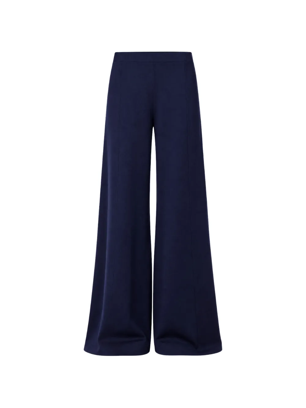 Liviana Conti Russell palazzobroek met naaddetail Blauw