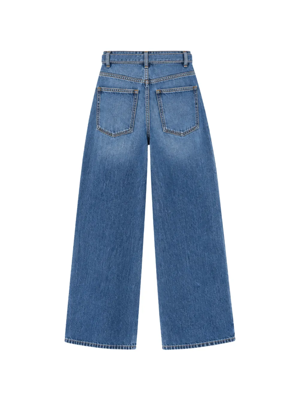 TWINSET Jeans met wijde pijpen Blauw
