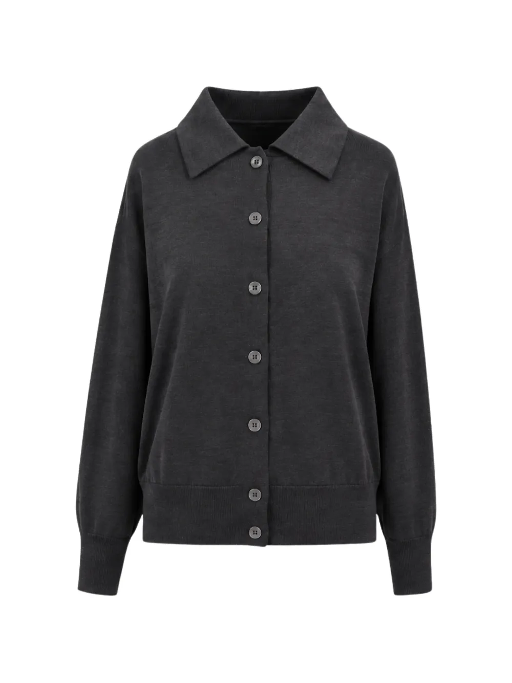 Liviana Conti Lexie button-down collared cardigan - Grigio
