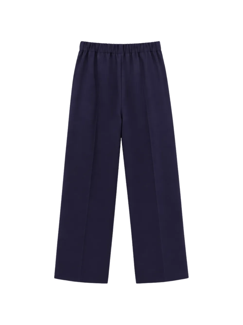 Liviana Conti elasticated-waist patch-pocket trousers Blauw
