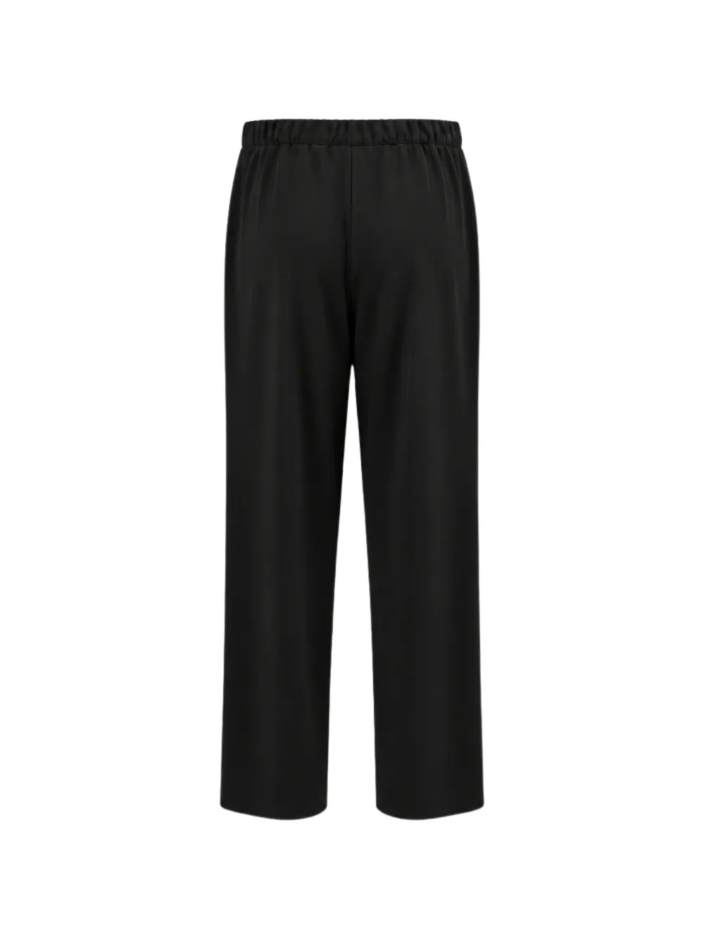 Liviana Conti Nolan elasticated pleated trousers Zwart