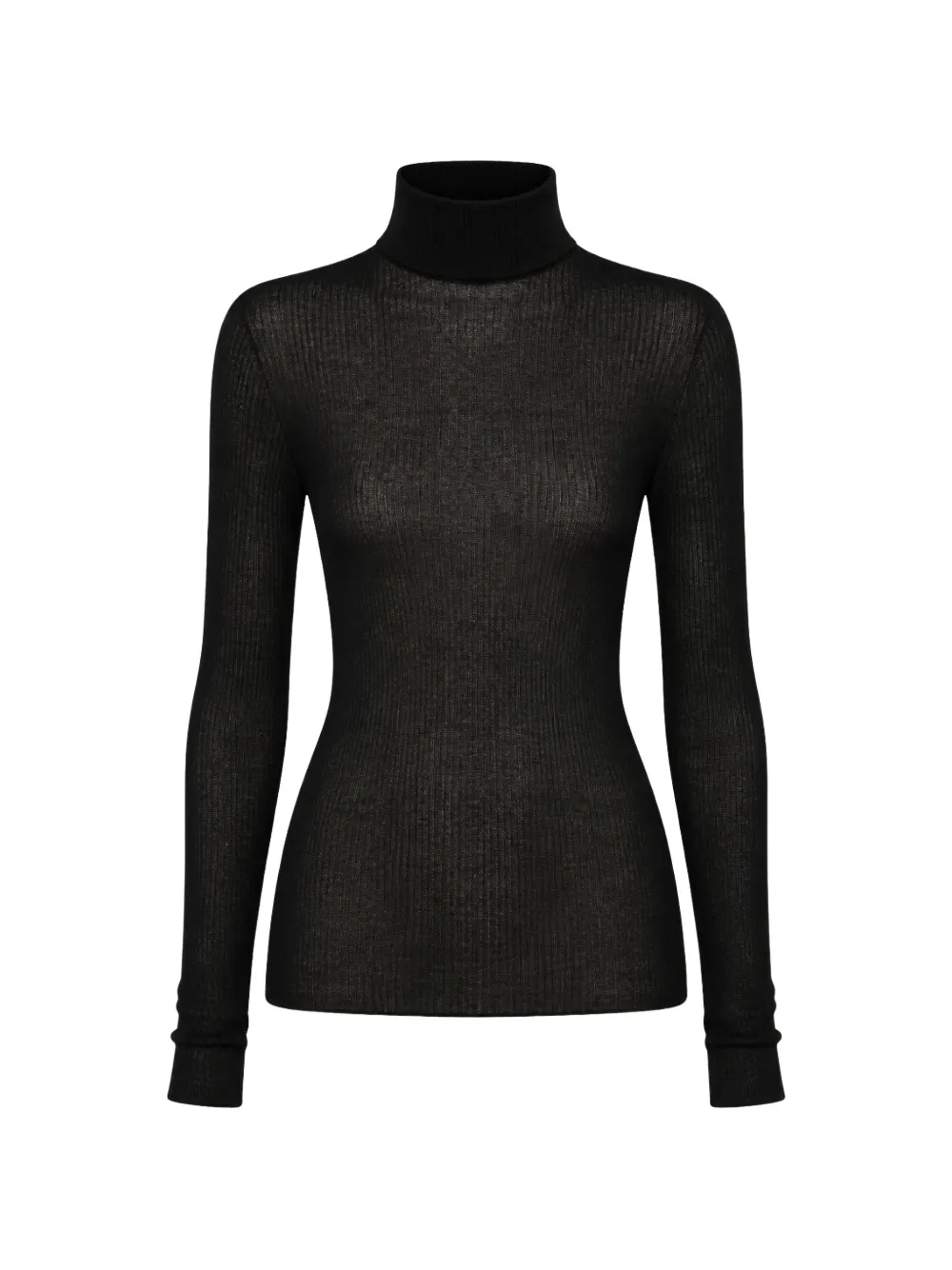 Liviana Conti ribbed-knit roll-neck sweater - Noir Liviana Conti ribbed-knit roll-neck sweater - Noir