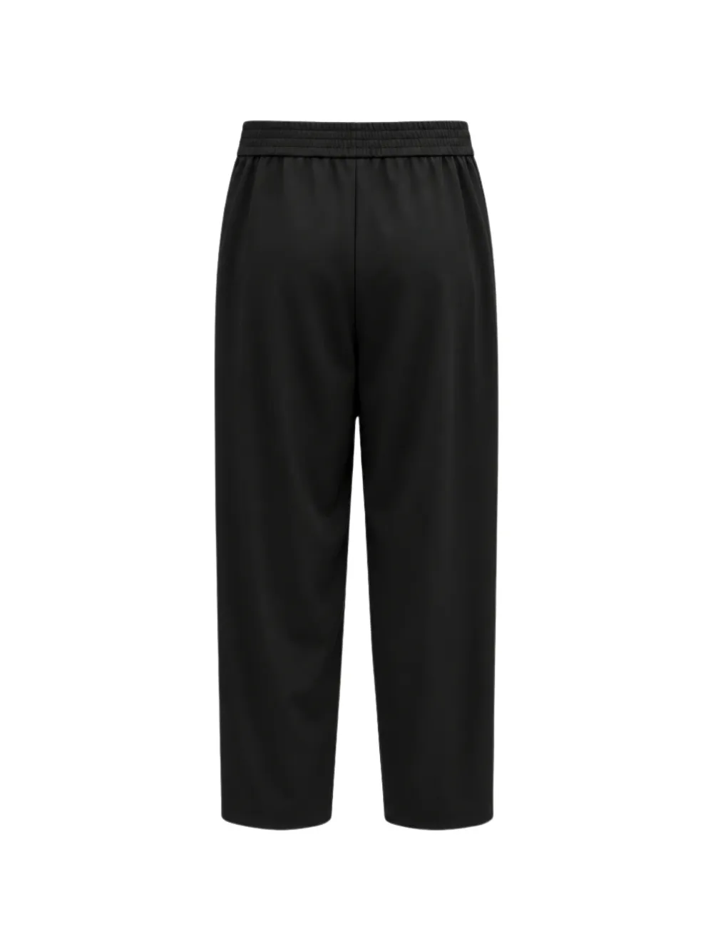 Liviana Conti Harper elasticated-waistband pleated trousers Zwart
