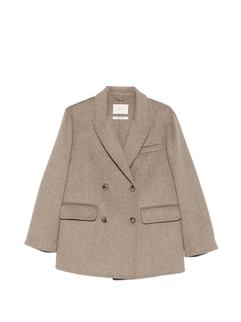 VICOLO double-breasted blazer - Nude