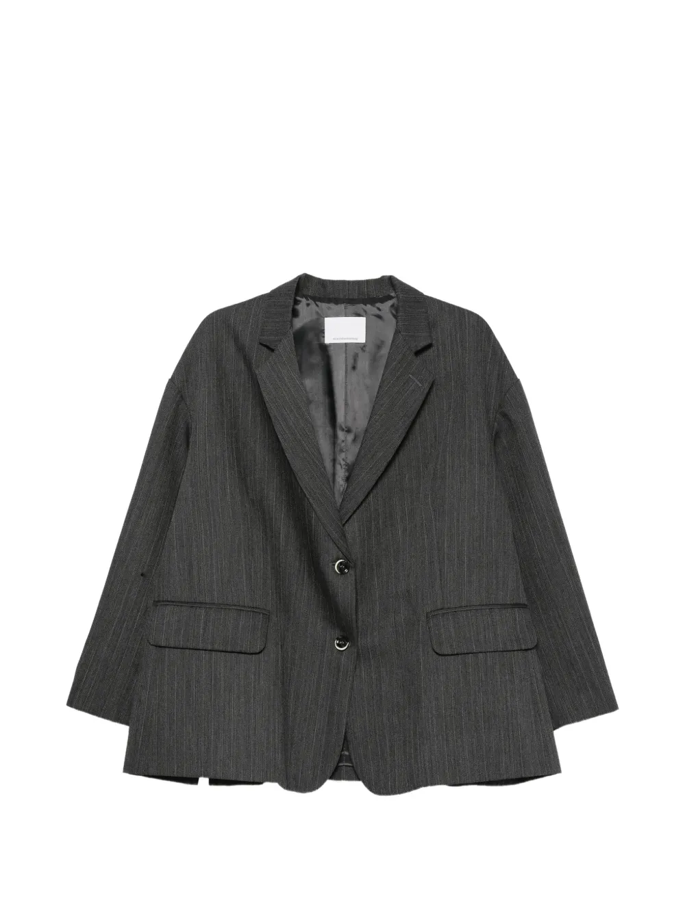 Nine In The Morning Tecla pinstriped blazer - Grey