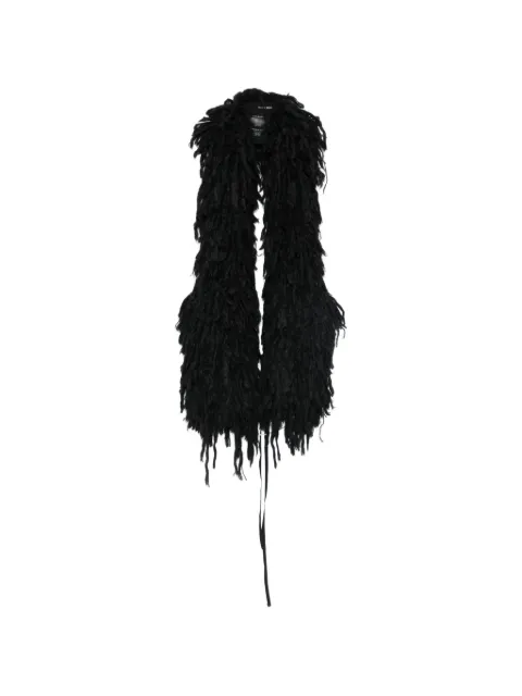 Isabel Benenato fringed scarf