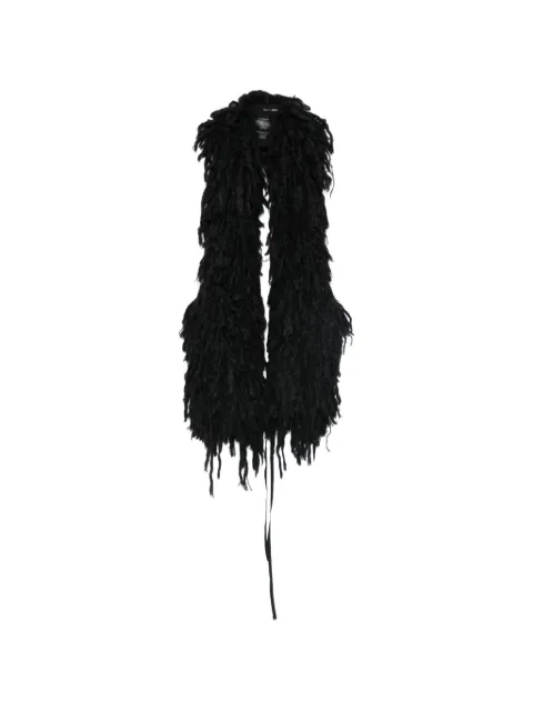 Isabel Benenato fringed scarf