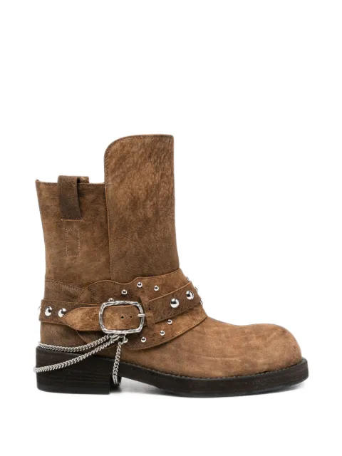 Ann Demeulemeester studded-embellishment boots