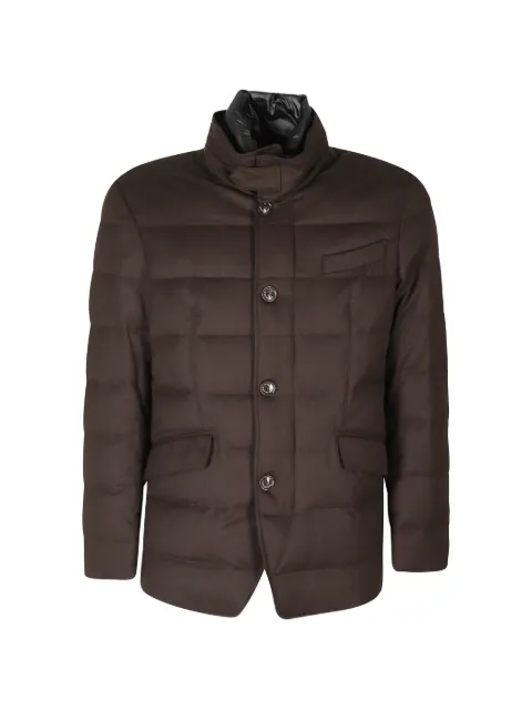 Montecore high-neck wool padded jacket