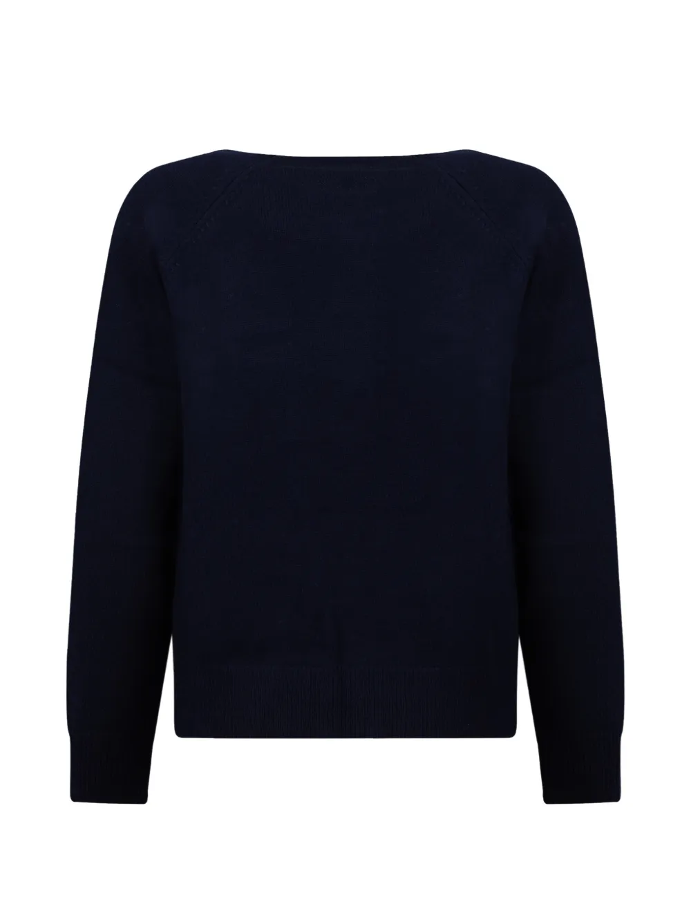 MC2 Saint Barth black Delphine wool crewneck knit Blauw