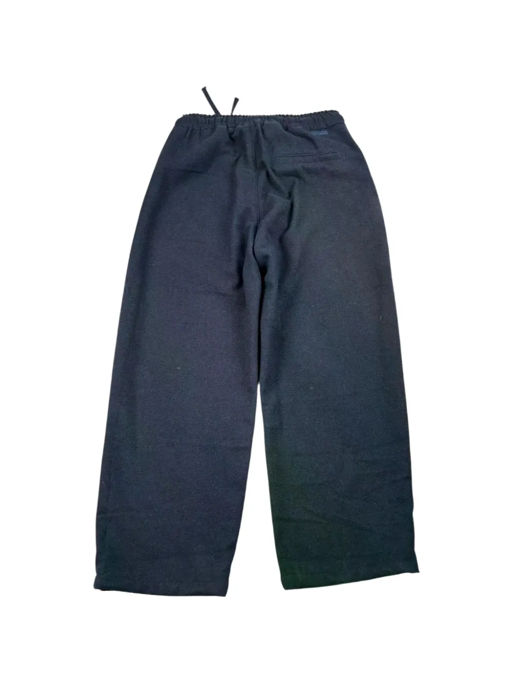 Paolo Pecora Kids Broek met elastische taille en trekkoord Zwart